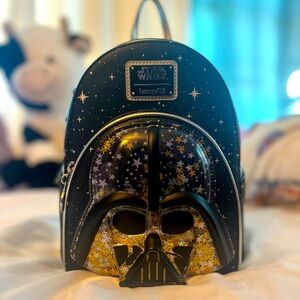 Glitter Darth Vader Loungefly Backpack